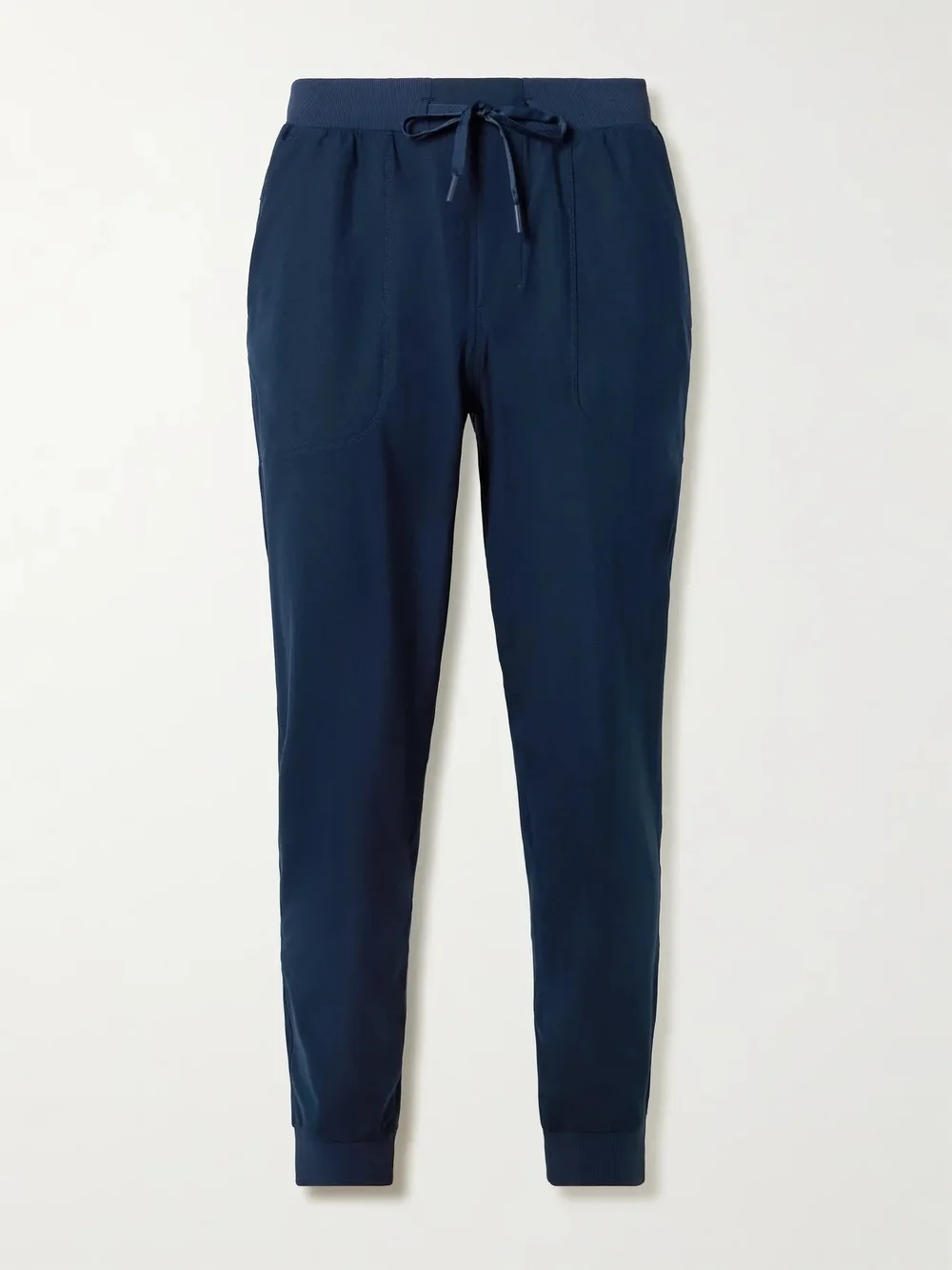 LULULEMON ABC Tapered Recycled-Warpstreme Drawstring Trousers.